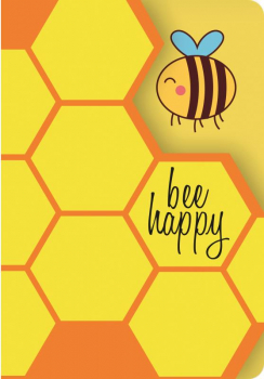 31602 Grußkarte Fun-Cut Bee Happy